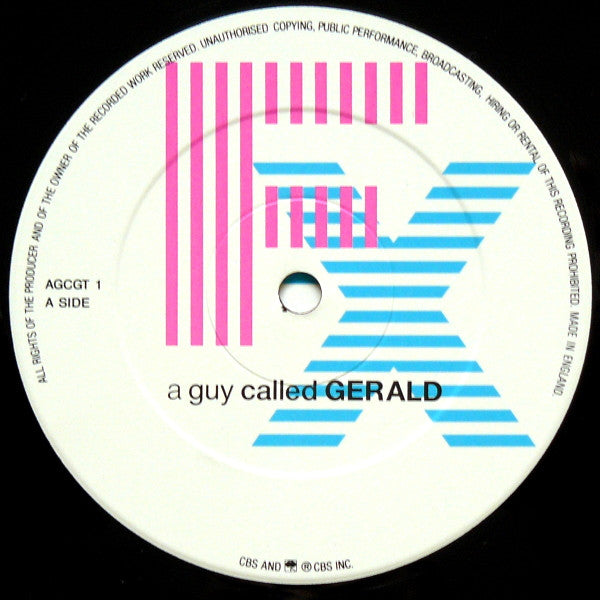 A Guy Called Gerald : FX (The Elevation Mix) (12")