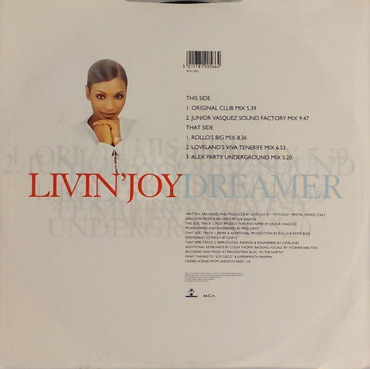 Livin' Joy : Dreamer (12")