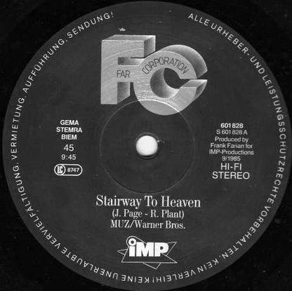 Far Corporation : Stairway To Heaven (12")