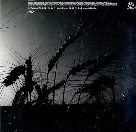 ATB Feat. York : The Fields Of Love (12", Promo)