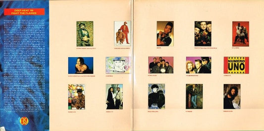 Various : Deep Heat '89 - Fight The Flame (2xLP, Comp, Dam)