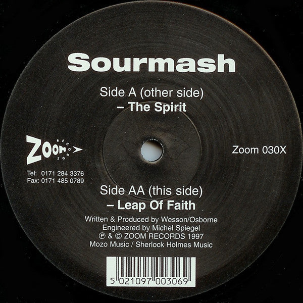 Sourmash : The Spirit / Leap Of Faith (12")
