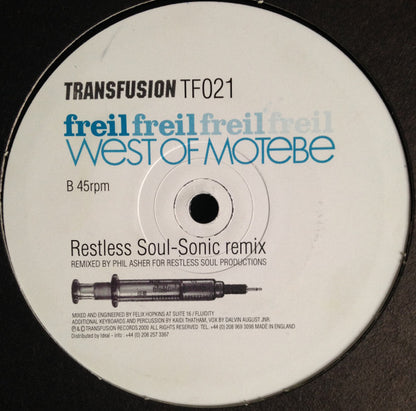 Freil : West Of Motebe (12")