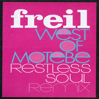 Freil : West Of Motebe (12")