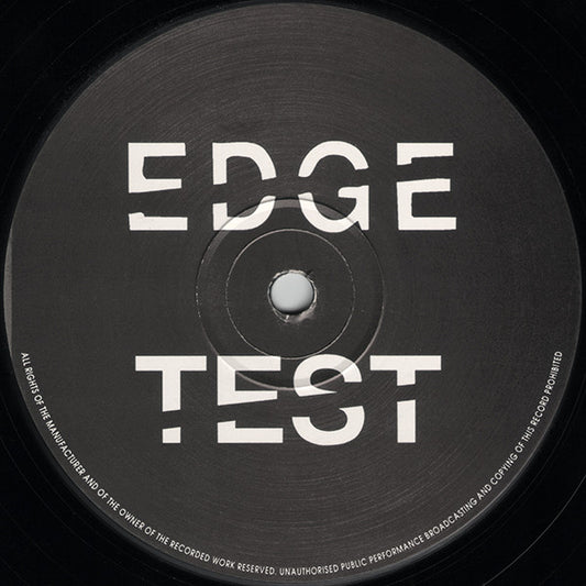 DJ Edge : Edge Test (12", S/Sided)