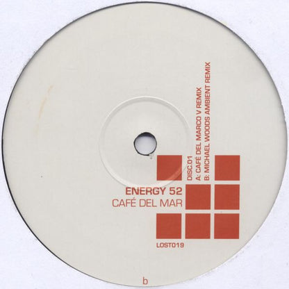 Energy 52 : Café Del Mar (12", One)