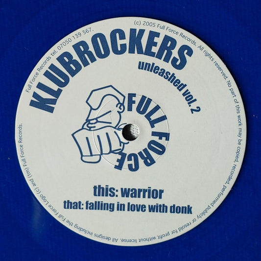 Klubrockers : Unleashed Vol. 2 (12", Blu)