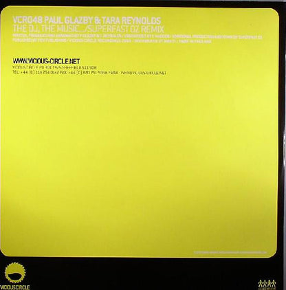 Paul Glazby & Tara Reynolds : The DJ, The Music... (12")