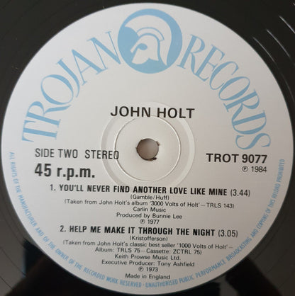 John Holt : Too Much Love (12", Maxi)