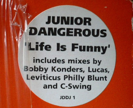 Junior Dangerous : Life Is Funny (12", Promo)
