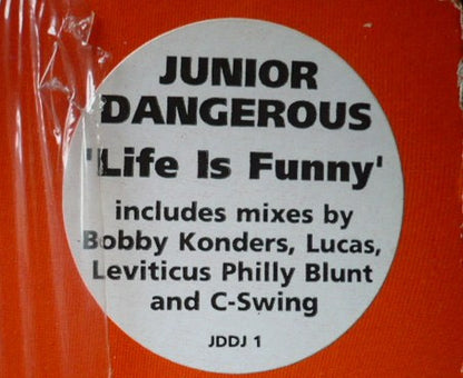 Junior Dangerous : Life Is Funny (12", Promo)