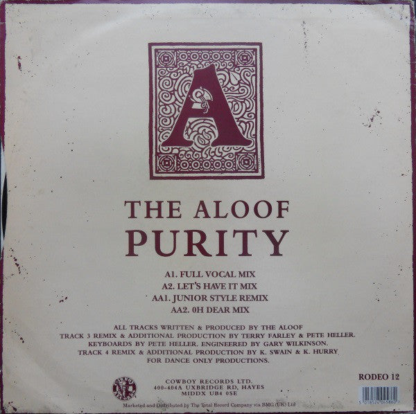 The Aloof : Purity (12")