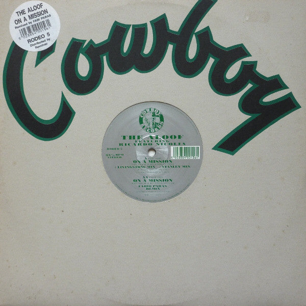 The Aloof Featuring Ricardo Nicolia : On A Mission (12")