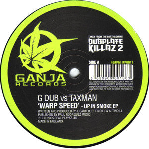 G Dub* : Up In Smoke EP (2x12", EP)