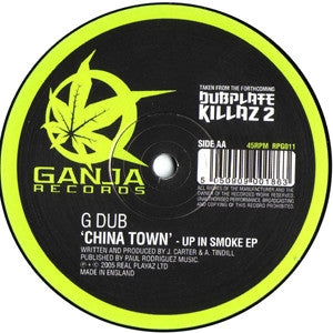 G Dub* : Up In Smoke EP (2x12", EP)
