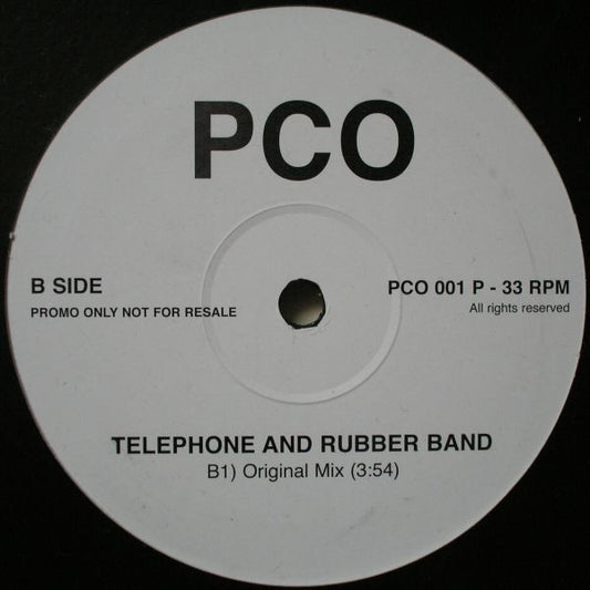 Penguin Cafe Orchestra : Telephone And Rubber Band (12", Promo)