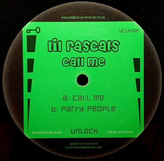 Lil Rascals* : Call Me (12")