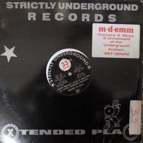 M-D-Emm : Get Down (12", EP)