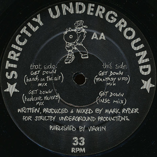 M-D-Emm : Get Down (12", EP)
