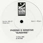 DJ Phoenix & Sonistar : "Sunshine" (12", Promo)