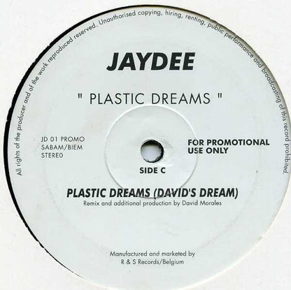 Jaydee : Plastic Dreams (2x12", Promo)