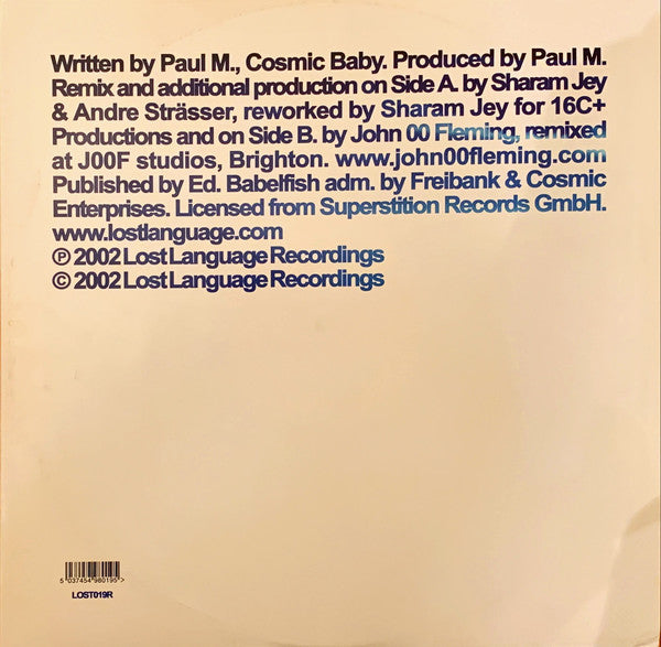 Energy 52 : Café Del Mar (12", Two)