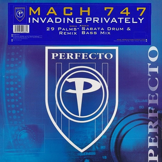 Mach 747 : Invading Privately (12")
