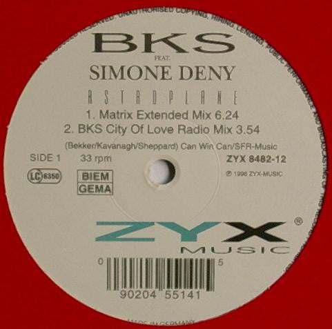 BKS Featuring Simone Denny : Astroplane (12")