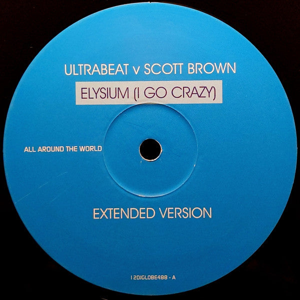 Ultrabeat V Scott Brown : Elysium (I Go Crazy) (2x12", Promo)