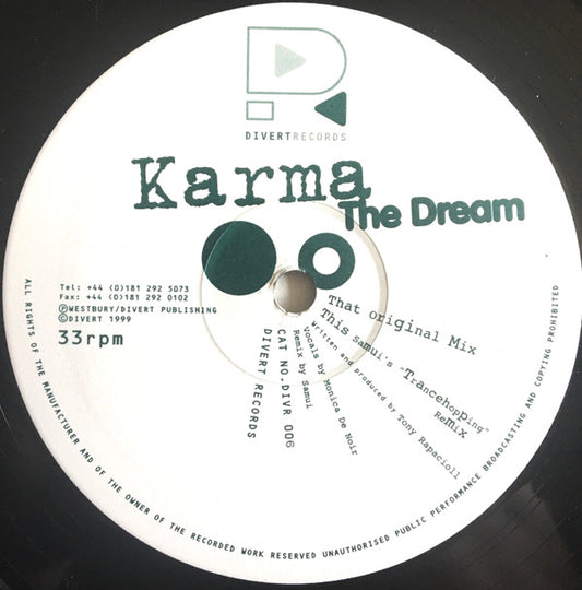 Karma (36) : The Dream (12")