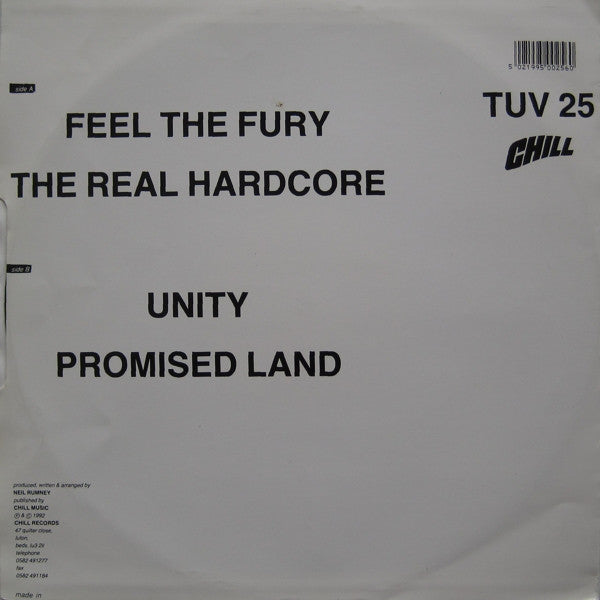 N.R.G. : Feel The Fury E.P. (12", EP)
