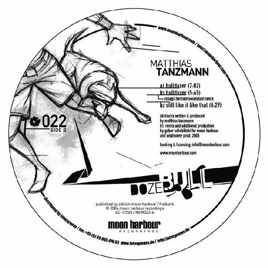 Matthias Tanzmann : Bulldozer (12")