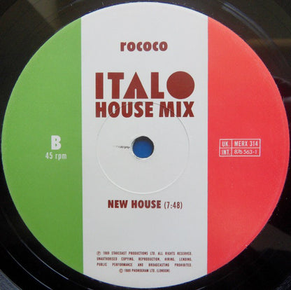 Rococo : Italo House Mix (12")