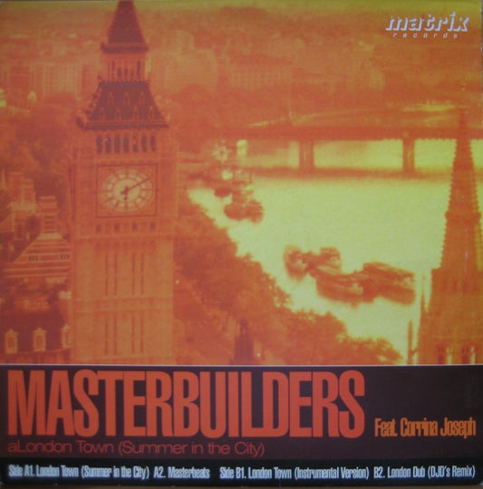 Masterbuilders Feat. Corrina Joseph : London Town (12", Single)