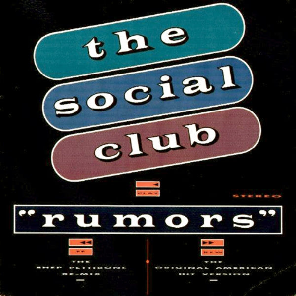 The Social Club* : Rumors (12", Single)