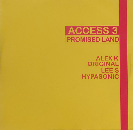 Access 3 : Promised Land (2x12", Promo)