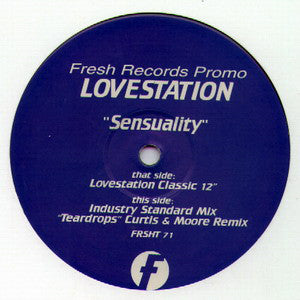 Lovestation : Sensuality (12", Promo)