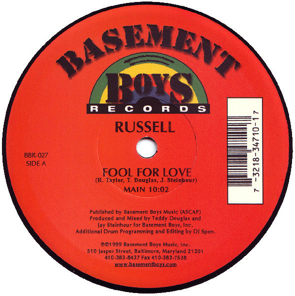 Russell : Fool For Love (12")