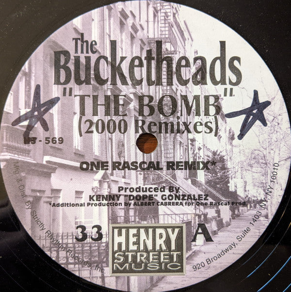 The Bucketheads : The Bomb (2000 Remixes) (12")