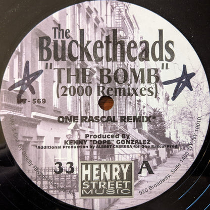 The Bucketheads : The Bomb (2000 Remixes) (12")
