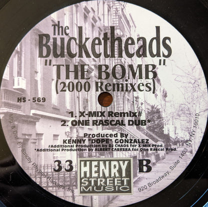 The Bucketheads : The Bomb (2000 Remixes) (12")