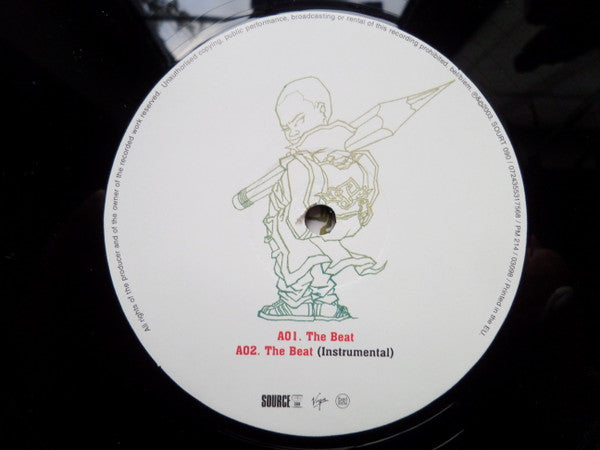 Saïan Supa Crew : The Beat / A Demi Nue (12")