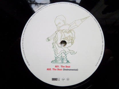Saïan Supa Crew : The Beat / A Demi Nue (12")