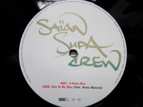 Saïan Supa Crew : The Beat / A Demi Nue (12")