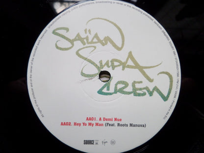 Saïan Supa Crew : The Beat / A Demi Nue (12")