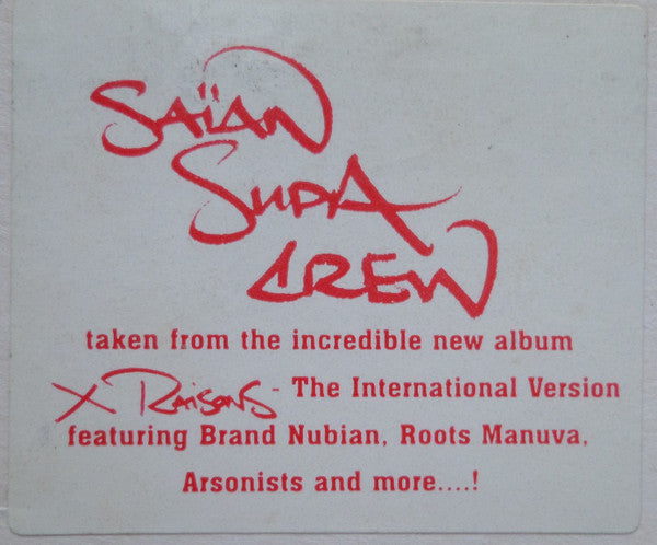 Saïan Supa Crew : The Beat / A Demi Nue (12")