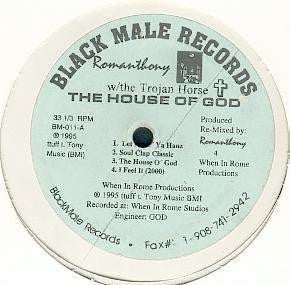 Romanthony W/ The Trojan Horse : The House Of God (12", W/Lbl, Sti)