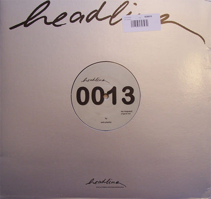 Solo Plastic : No Request (12")
