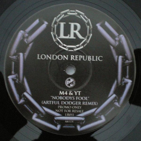 M4 & YT : Nobody's Fool (12", Promo)