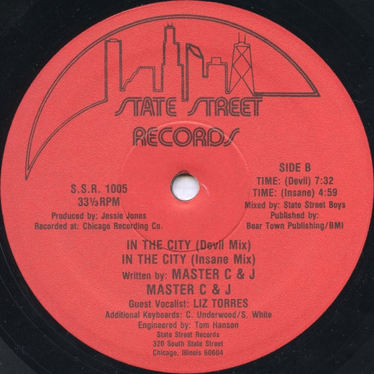 Master C & J : In The City (12", Single)